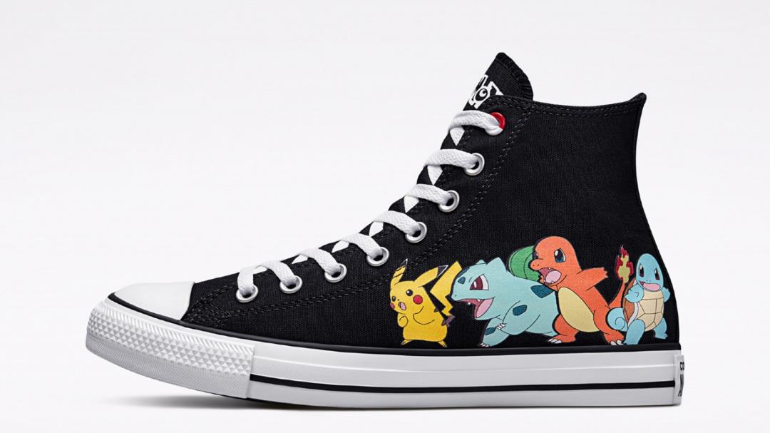Converse와 Pokémon이 협력하여 Pikachu, Jigglypuff, Meowth 신발 등
