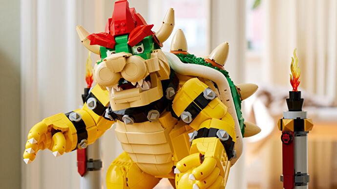 레고 슈퍼 마리오의 최신 세트는 Bowser의 거대한 피규어입니다