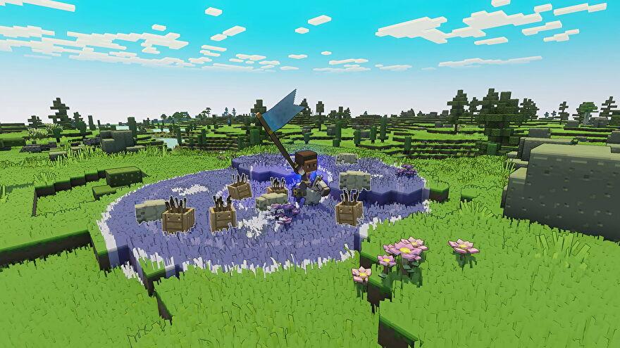 Minecraft Legends의 새로운 게임 플레이 예고편에는 Dragon Quest Builders 에너지가 있습니다