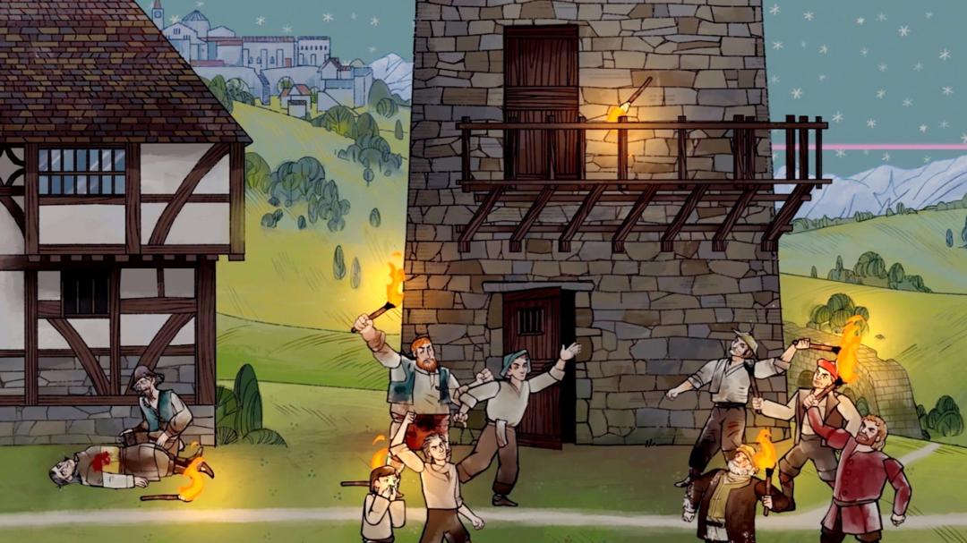 흑요석, 16세기 바이에른을 통한 아름다운 서사적 여정, Pentiment 공개