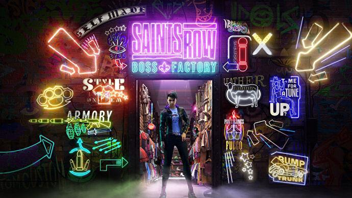 Saints Row Boss Factory는 전적으로 캐릭터 생성에 중점을 둔 데모입니다